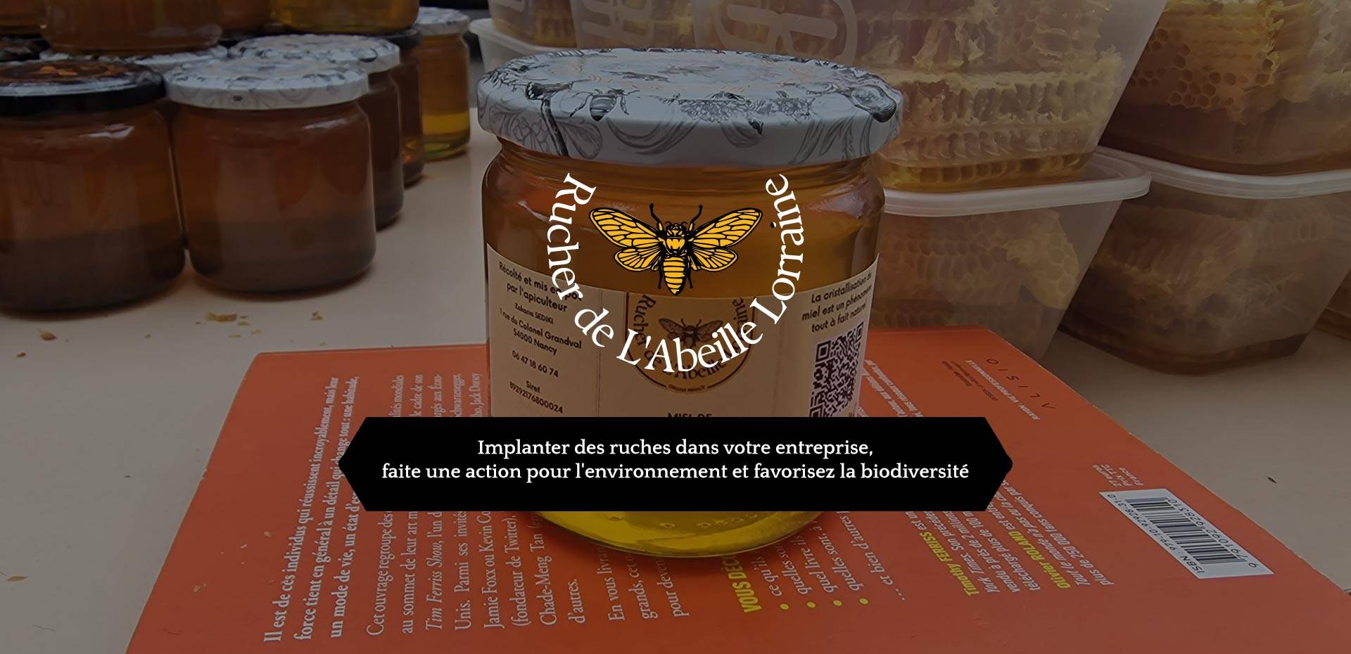 Miel de Rucher de l'Abeille Lorraine